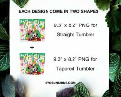 Disney Mickey And Minnie Merry Christmas 20oz Tumbler Wrap PNG File