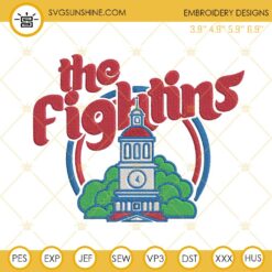 The Fightins Philadelphia Phillies Embroidery Design Files