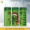 3D Puff Oogie Boogie Santa Claus Christmas Tumbler Wrap PNG File