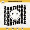 Panthers SVG, Panthers Smiley SVG, School Team SVG, Panther Football SVG
