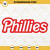 Phillies Doll Red SVG, Philadelphia Phillies Barbie SVG, Phillies SVG