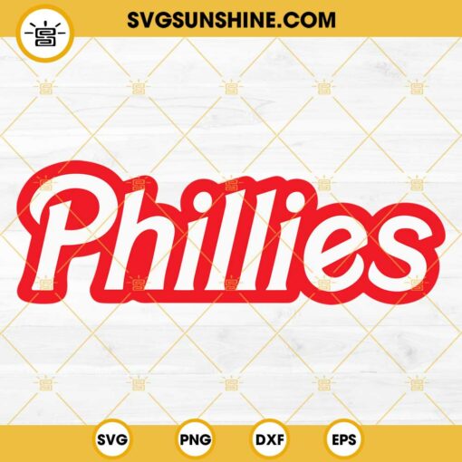Phillies Doll Red SVG, Philadelphia Phillies Barbie SVG, Phillies SVG