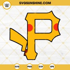 Pittsburgh Penguins Pikachu Logo SVG PNG DXF EPS Cut Files