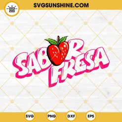 Sabor Fresa SVG, Fuerza Regida Band SVG PNG DXF EPS