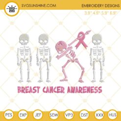 Save The Boo Bees Breast Cancer Awareness Embroidery Design Files