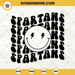 Spartans SVG, Spartans Smiley SVG, Spartans Football SVG