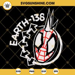 Spider Punk SVG, Spider Man Earth 138 SVG PNG DXF EPS
