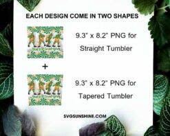 3D Grinch That's It I'm Not Going 20oz Tumbler Wrap PNG File