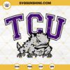 TCU Horned Frogs Logo SVG PNG DXF EPS Cut Files