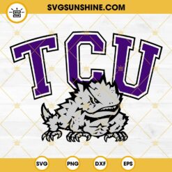 TCU Horned Frogs Logo SVG PNG DXF EPS Cut Files