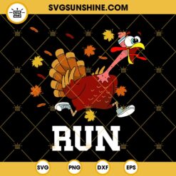 Thanksgiving Turkey Run SVG, Funny Turkey SVG, Thanksgiving Day SVG, Running Turkey SVG
