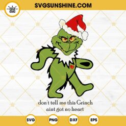 The Grinch Grateful Dead SVG, Grateful Dead Christmas SVG PNG DXF EPS