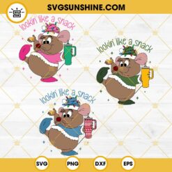 Lookin’ Like A Snack Gus Gus Christmas Stanley Tumbler SVG PNG DXF EPS Cut Files