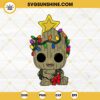 Baby Groot Christmas Tree SVG, Guardians Of The Galaxy Christmas SVG PNG EPS DXF