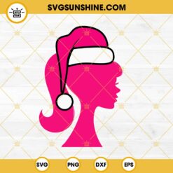Barbie Christmas Hat SVG PNG DXF EPS Files