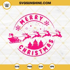 Barbie Merry Christmas SVG PNG DXF EPS Files