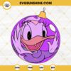 Daisy Duck Christmas Ball SVG, Disney Christmas SVG PNG EPS DXF