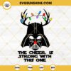 Darth Vader Rudolph Christmas SVG, Star Wars Christmas Light SVG EPS PNG DXF