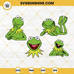 Kermit The Frog SVG, Kermit Bundle SVG PNG DXF EPS