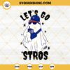 Let's Go Astros SVG, Boo Ghost Houston Astros Halloween SVG PNG Files