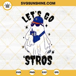 Let’s Go Astros SVG, Boo Ghost Houston Astros Halloween SVG PNG Files