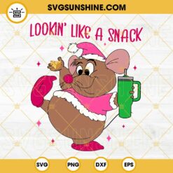 Gus Gus Lookin Like A Snack SVG, Gus Gus Holding Christmas Tree Cake and Gingerbread Tumbler SVG PNG Files
