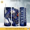 3D Mascot Indianapolis Colts Football 20oz Tumbler Wrap PNG File