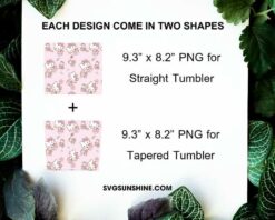 Hello Kitty And Bear Design 20oz Tumbler Wrap PNG File