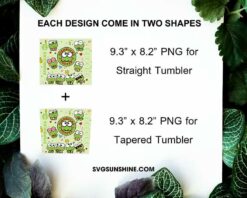 Keroppi Starbucks Coffee 20oz Tumbler Wrap PNG File