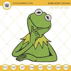 Kermit The Frog Embroidery Design Files