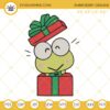 Keroppi Merry Christmas Embroidery Design Files