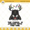 Darth Vader Rudolph Christmas Embroidery Design Files