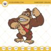 Donkey Kong Machine Embroidery Design File