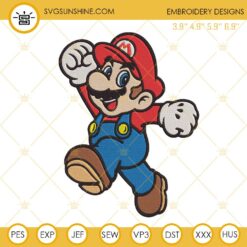 Super Mario Machine Embroidery Design File