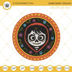 Coco Disney Embroidery Design Files