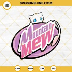 Mountain Mew SVG, Mewtwo Pokemon SVG PNG EPS DXF