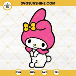 My Melody SVG PNG DXF EPS Files