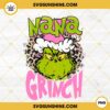 Pink Nana Grinch PNG File Designs