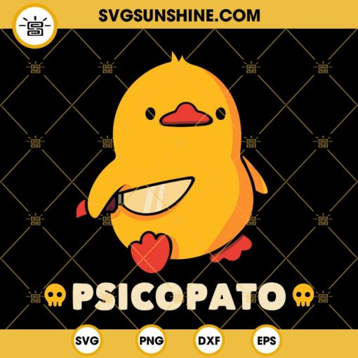Psicopato Duck SVG PNG DXF EPS