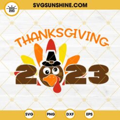 Turkey Thanksgiving 2023 SVG DXF EPS PNG Designs Silhouette Vector Clipart