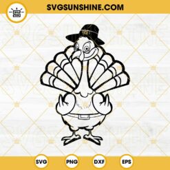 Bougie But Thankful Turkey with Stanley Belt Bag SVG, Bougie Turkey SVG, Turkey Thanksgiving SVG