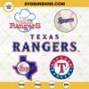 Texas Rangers Designs Bundle SVG, Rangers MLB Logo SVG EPS PNG DXF