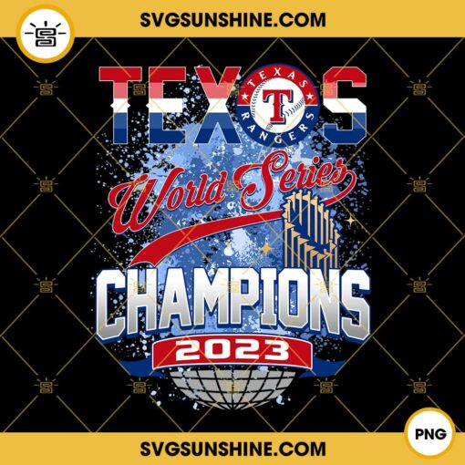 Texas World Series Champions 2023 PNG File Designs
