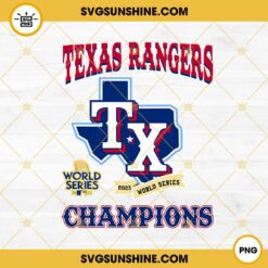 Texas Rangers First World Series Champions ALCS 2023 PNG File Designs