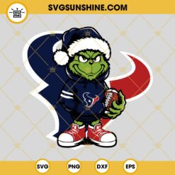 Baby Grinch Kansas City Chiefs With Santa Hat SVG PNG EPS DXF Files