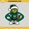 Baby Grinch New York Jets With Santa Hat SVG PNG EPS DXF Files