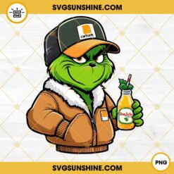 Carhartt Grinch With Don Julio PNG, Grinch Don Julio Christmas PNG