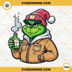 Carhartt Grinch With Don Julio Tequila PNG, Grinch Don Julio PNG
