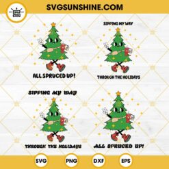 Christmas Tree Stanley Cup SVG, Christmas Tree Bundle SVG PNG EPS DXF Files