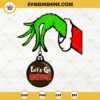 Cleveland Browns Grinch Hand With Ornament SVG, Cleveland Browns Christmas SVG